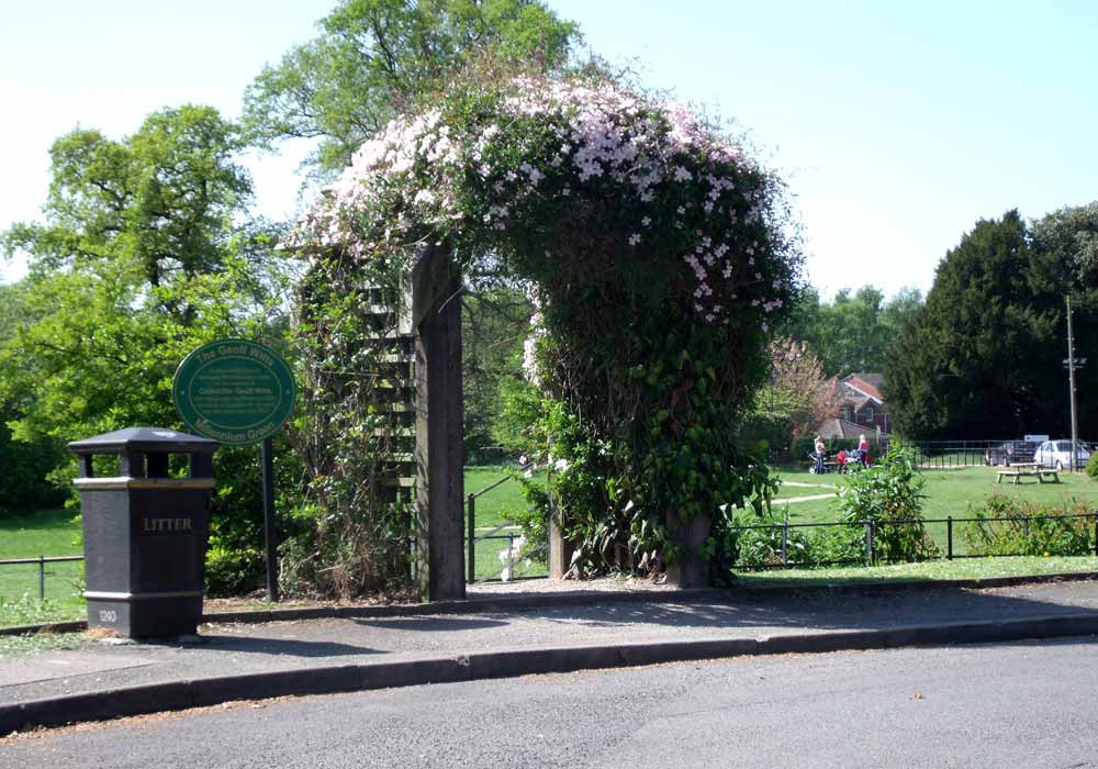photograph of the geoff witts memorial millennium green