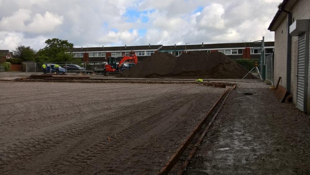 Bowling Green build and Club - Top soil arrived