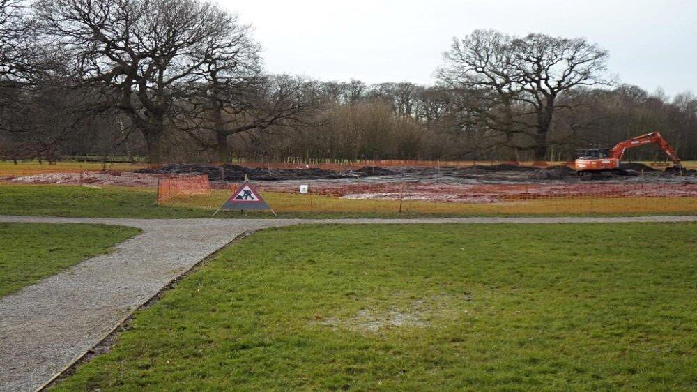 Millennium Green Pond Construction - February 2018 Gallery Main Photo